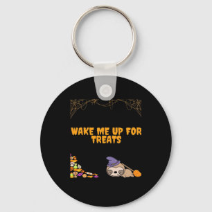 Sleepy sloth ready for Halloween treats! Classic T Key Ring