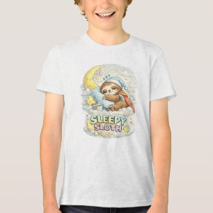 Sleepy Sloth Tri-Blend Shirt