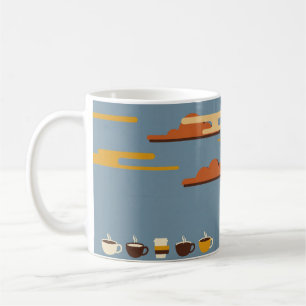 Sleepy Sun Coffee Cup Good Morning Mug