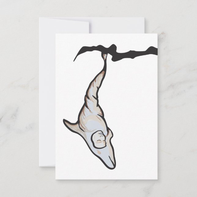 sleepyhead dolphin cocoon invitation (Front)