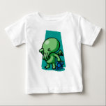 Sleepytime Cthulhu Infant T-Shirt<br><div class="desc">Dread Cthulhu occasionally stirs from his ageless slumber in the tomb-city of sunken R'lyeh. Usually he just wants a glass of water.</div>