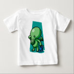 Sleepytime Cthulhu Infant T-Shirt<br><div class="desc">Dread Cthulhu occasionally stirs from his ageless slumber in the tomb-city of sunken R'lyeh. Usually he just wants a glass of water.</div>