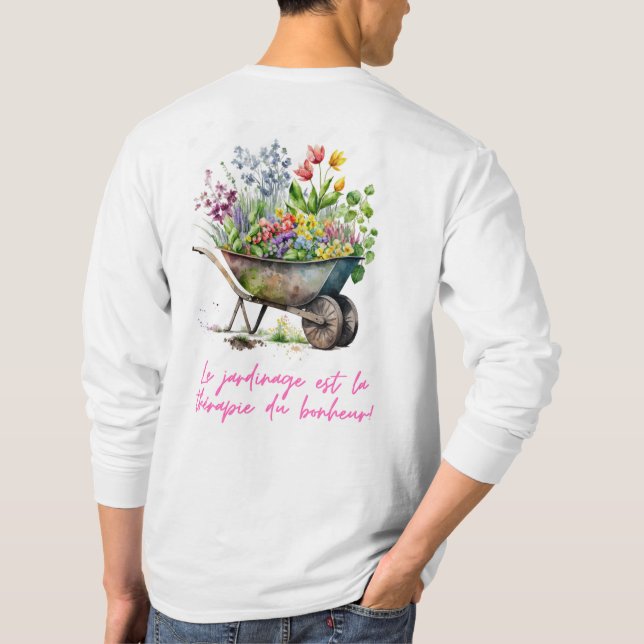 Sleeve T-shirt (Back)