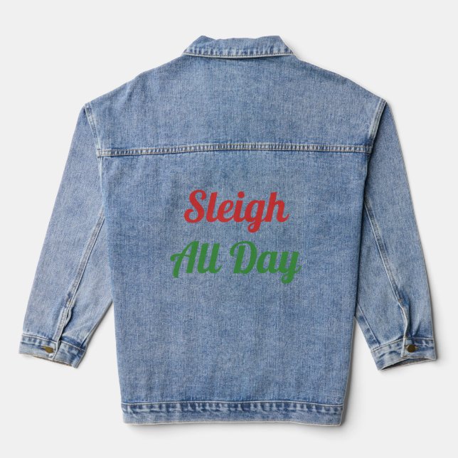 Sleigh All Day Denim Jacket (Back)