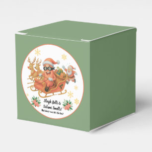 Sleigh Bells & Salami Smells! Favour Box