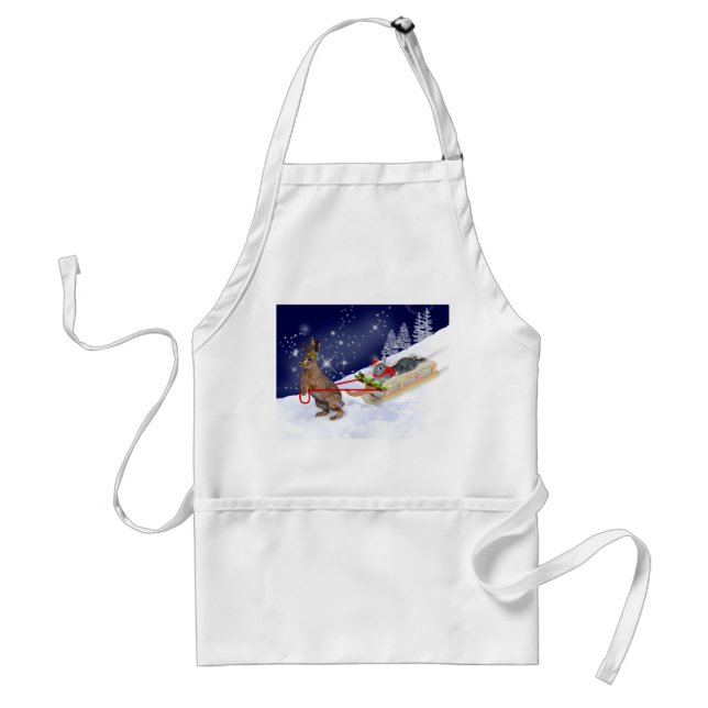 Sleigh Ride Apron (Front)