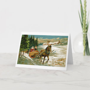 Sleigh Ride Holiday Card