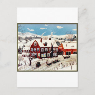 Sleigh Ride Postcard