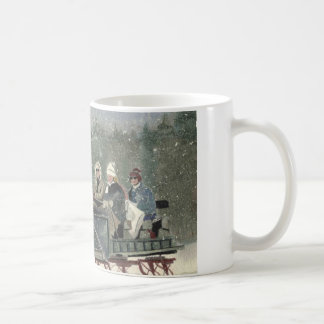 Sleigh Ride, Stowe Vermont Coffee Mug