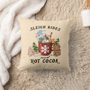 Sleigh Rides and Hot Cocoa Cushion