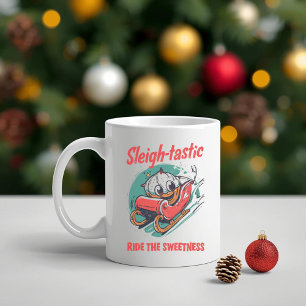 Sleigh-tastic – Fun and Festive Christmas Pun  Coffee Mug
