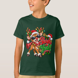 Sleigh Yeah Reindeer T-Shirt