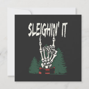 Sleighin' It Holiday Card