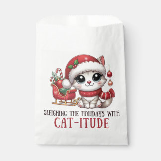 Sleighing the Holidays with Catitude Favour Bags
