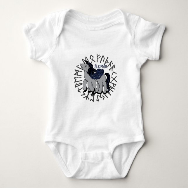 Sleipnir Baby Bodysuit (Front)