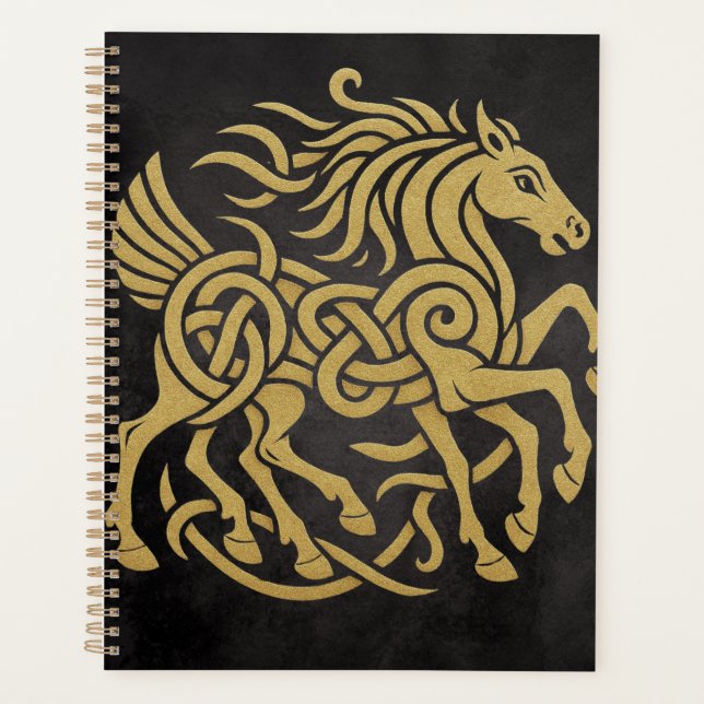 Sleipnir Eight-Legged Horse Norse Mythology Design Planner (Front)