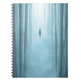 Slender.png Spiral Notebook