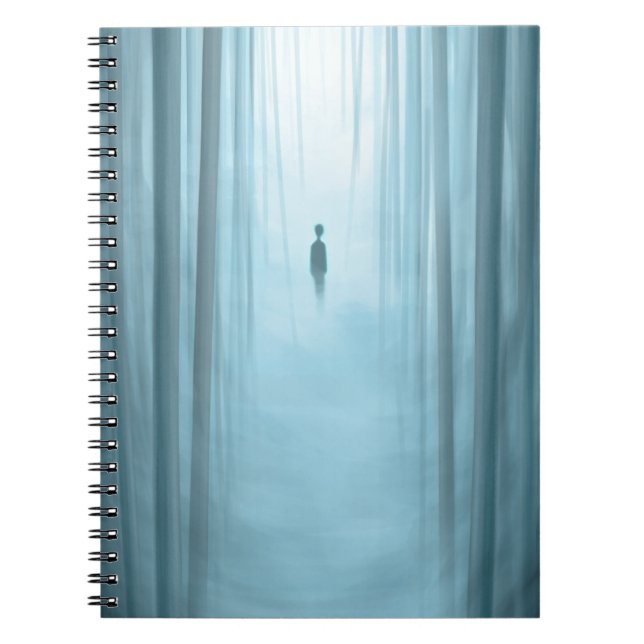 Slender.png Spiral Notebook (Front)