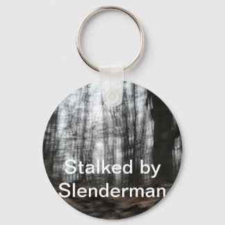 Slenderman Forest Key Ring