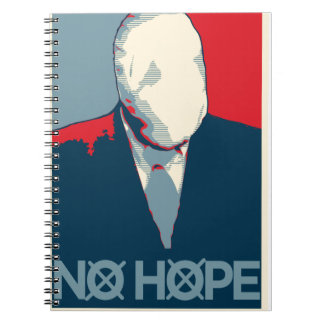 Slenderman: No Hope Spiral Notebook