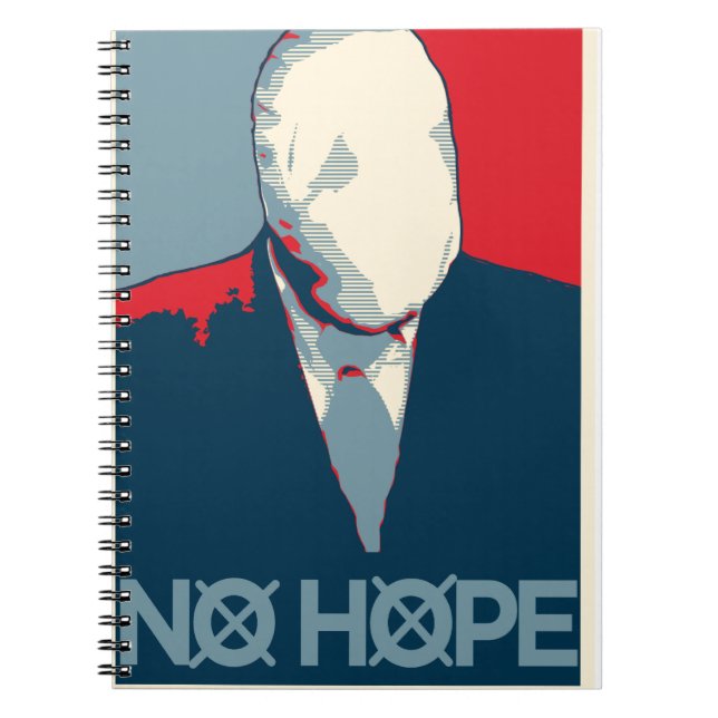 Slenderman: No Hope Spiral Notebook (Front)