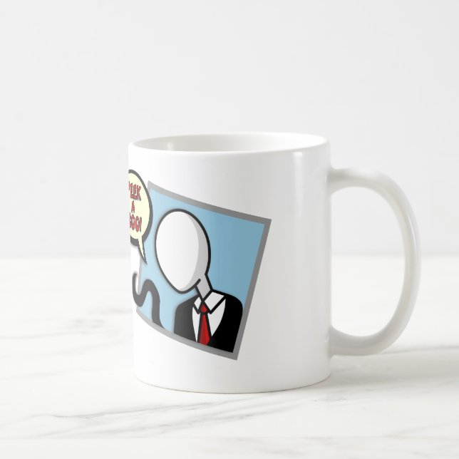 Slenderman on your window - mug (Right)