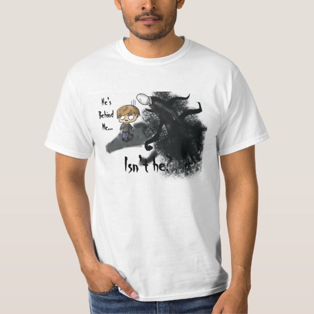 Slenderman Pewdie T-Shirt (Front)