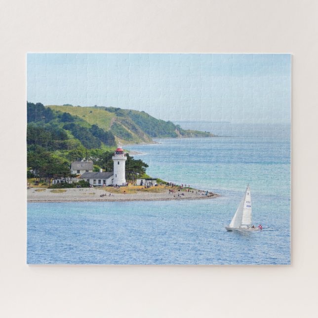 Sletterhage Lighthouse, Denmark Jigsaw Puzzle (Horizontal)