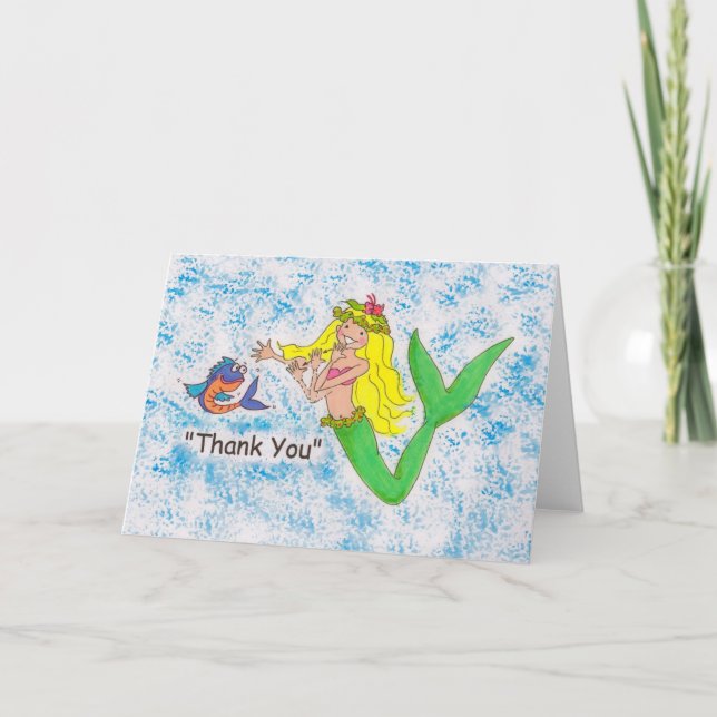 SLG Mermaid Card (Front)