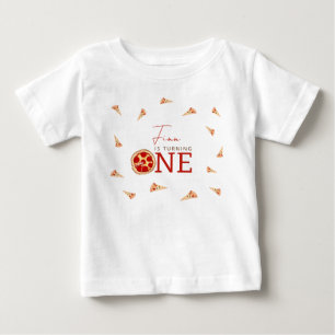 Slice Of Fun 1st Birthday  Baby T-Shirt