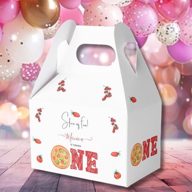 Slice of fun, first birthday favour box (Creator Uploaded)