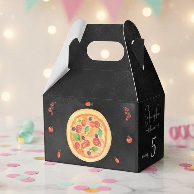 Slice of fun, pizza birthday favour box (Creator Uploaded)