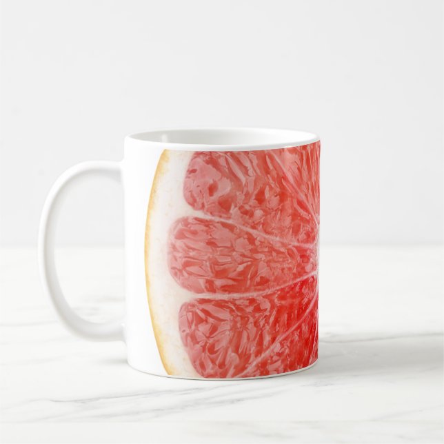 Slice of grapefruit coffee mug (Left)