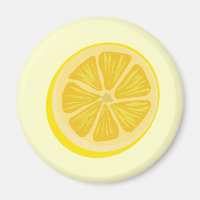 Slice of Lemon Magnet