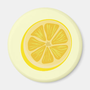 Slice of Lemon Magnet