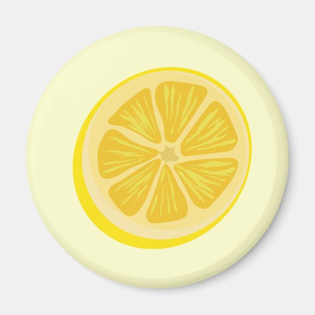 Slice of Lemon Magnet (Front)