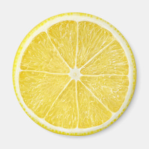 Slice of lemon magnet