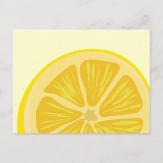 Slice of Lemon Postcard