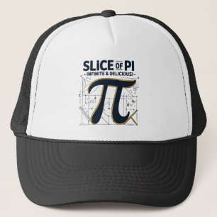Slice of Pi Trucker Hat — Funny Math Lover Gift