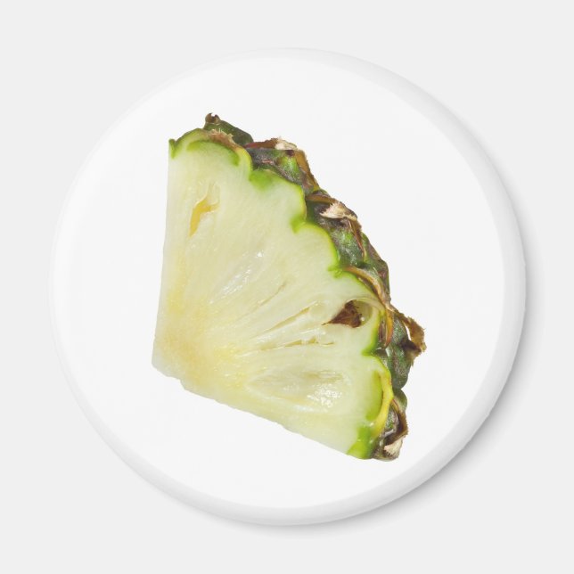 Slice of pineapple magnet (Front)