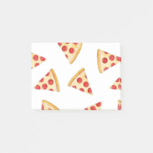 Slice of Pizza on transparent background Post-it Notes
