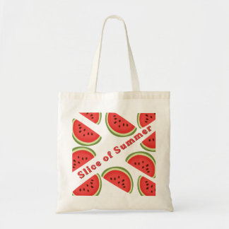 "Slice of Summer" Aesthetic Canvas Tote Bag