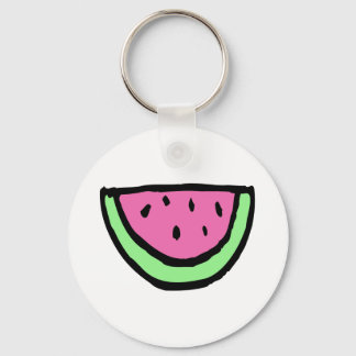 Slice of Watermelon Key Ring
