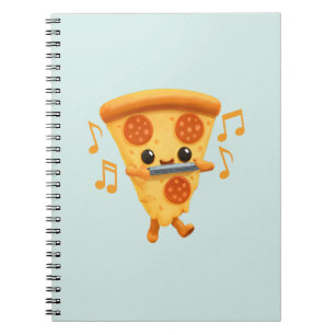 Slice Playing a Harmonica Notebook