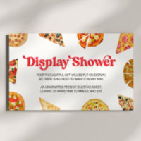 Slice Slice Baby! Pizza Baby Shower Display Shower