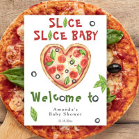 Slice, Slice Baby - Watercolor baby shower