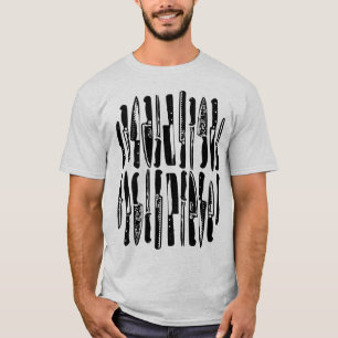 Sliced and Diced - Black T-Shirt
