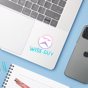 Sliced Custom-Cut Vinyl Sticker