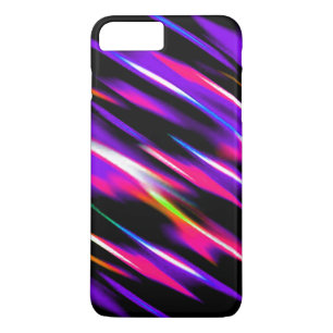 Sliced Neon Striped Animal Print Multicolored Hot Case-Mate iPhone Case