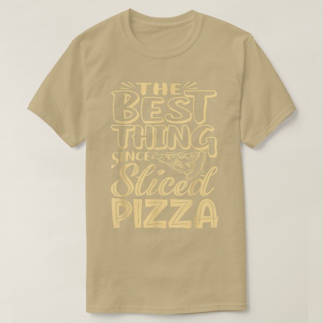 Sliced Pizza Funny Pizza For Men, Women, Kids 2964 T-Shirt (Design Front)